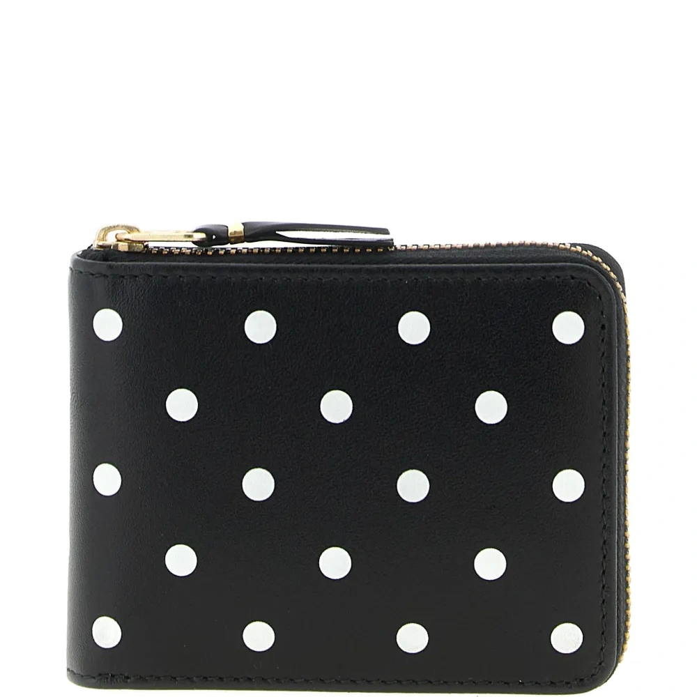 Кошелек с принтом в горошек
