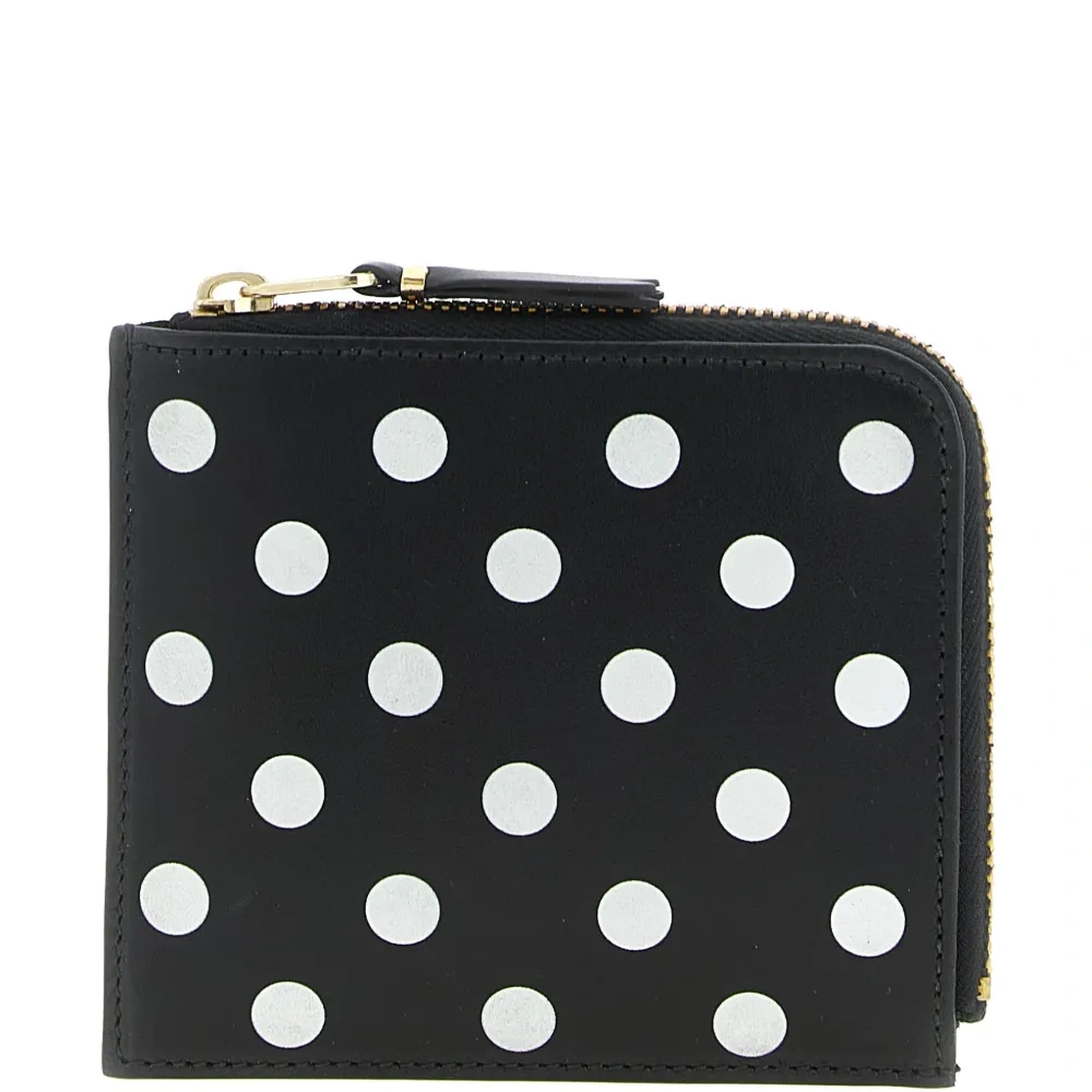 Кошелек с принтом в горошек