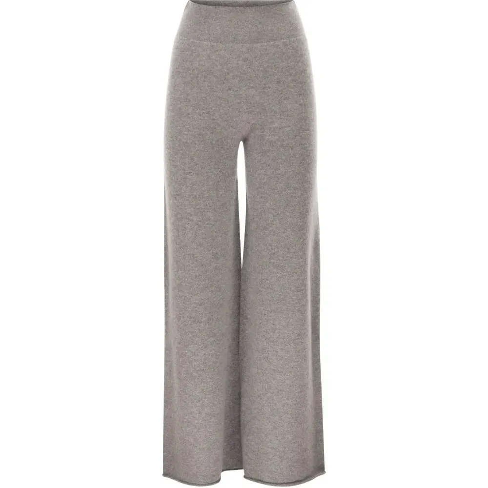 Кашемировые брюки-палаццо