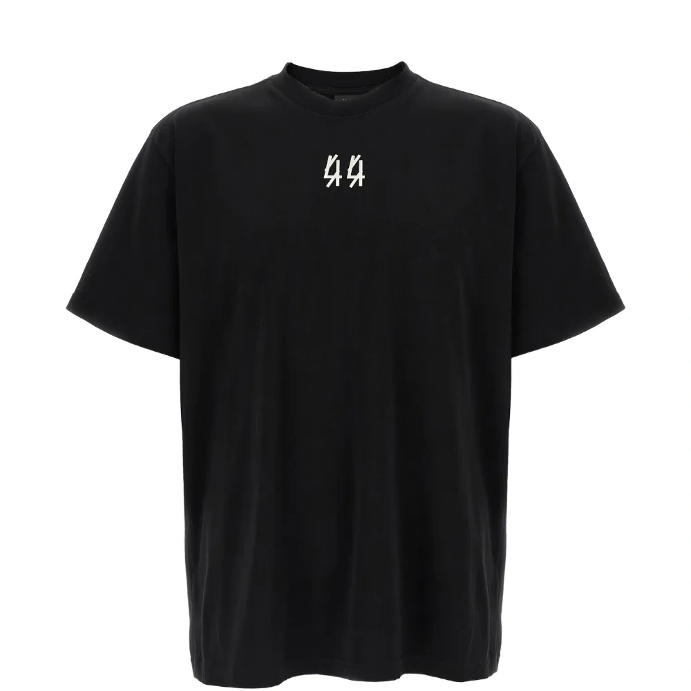 Футболка с принтом "Сороконожка" и круглым вырезом