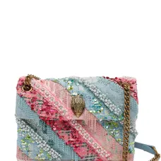 Сумка через плечо Medium Kensington с бахромой