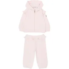 Спортивный костюм с оборками и капюшоном Спортивный костюм с оборками и капюшоном