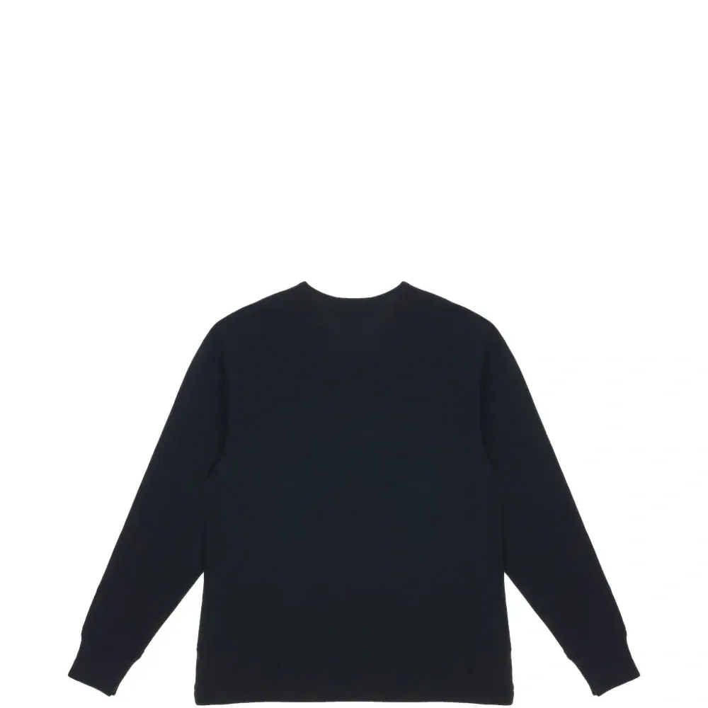 Лонгслив с длинными рукавами и застежкой "хенли"