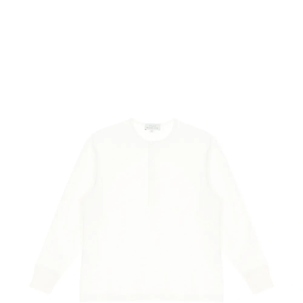 Футболка хенли с длинными рукавами