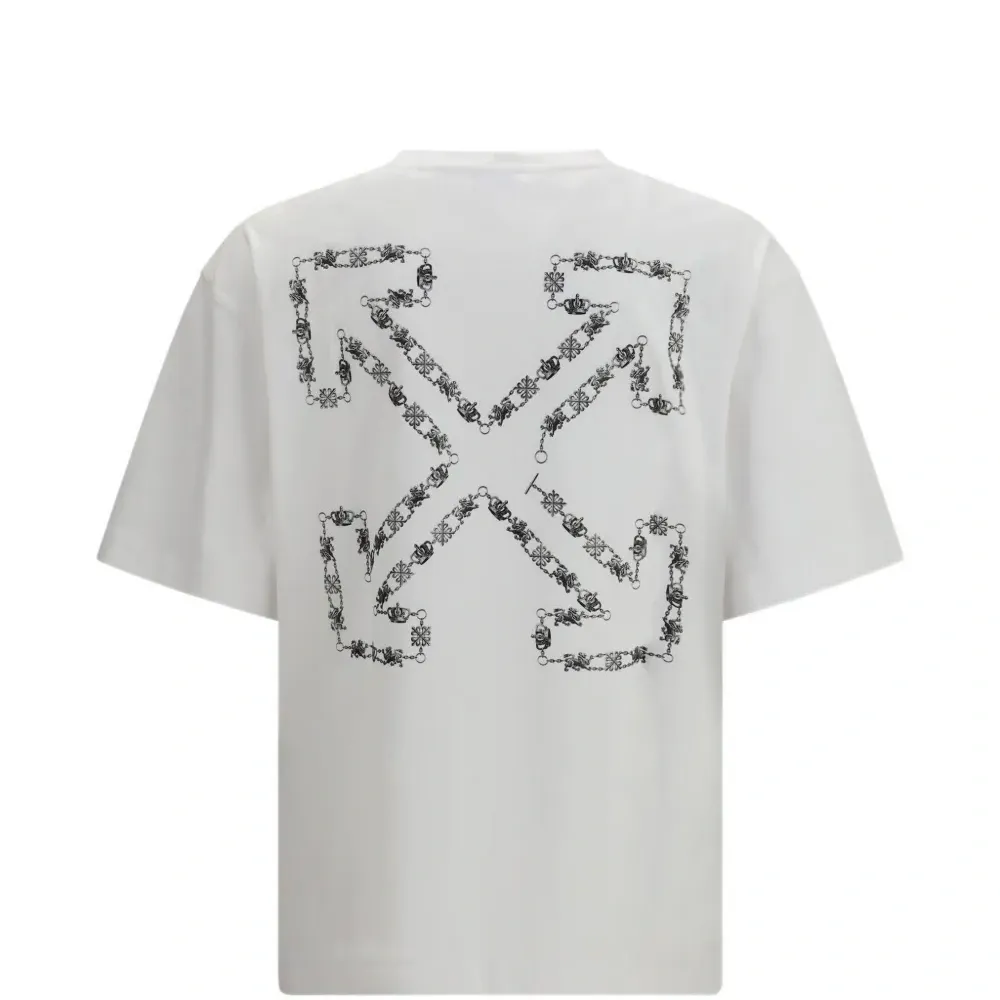 Футболка с цепочкой и гербовой стрелой