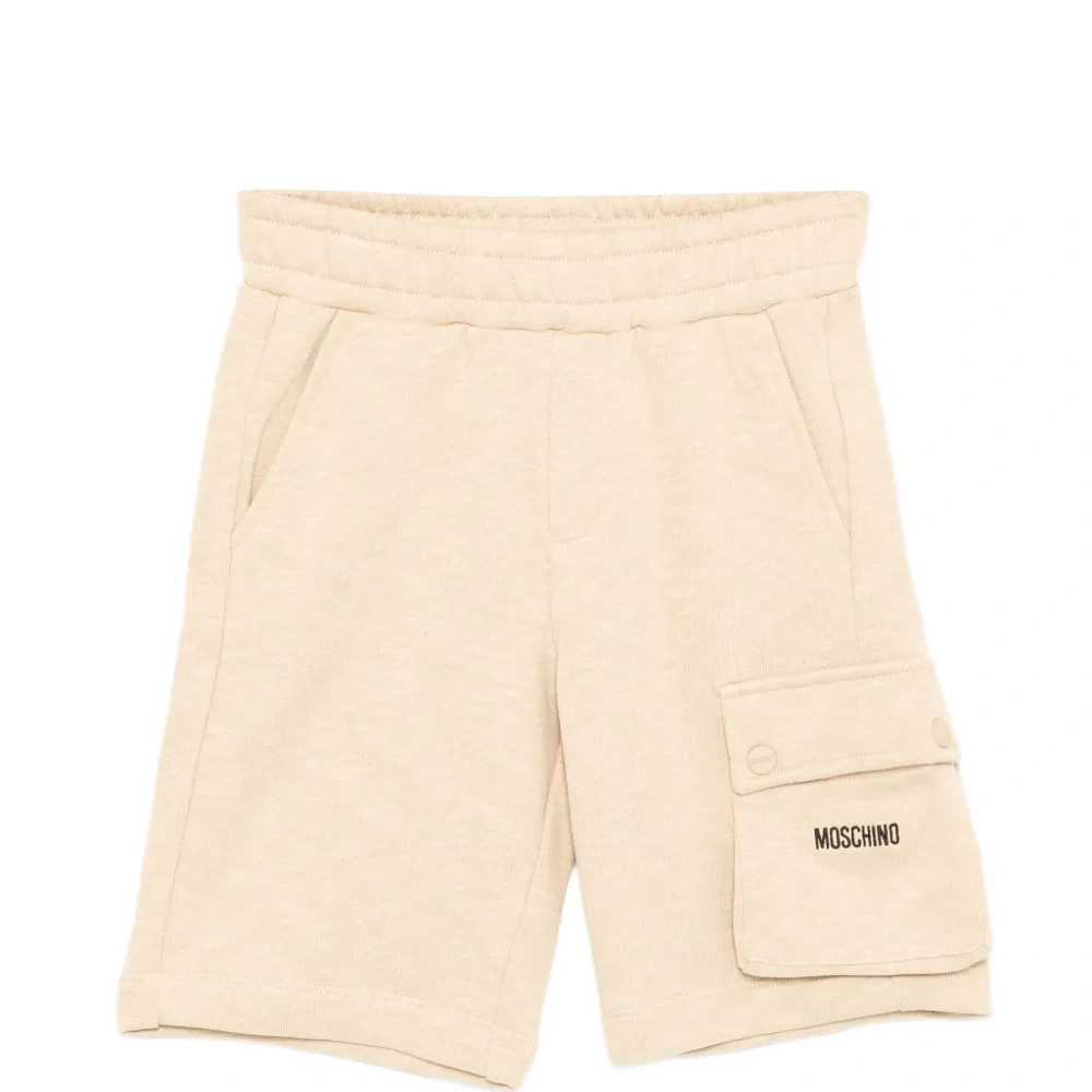 Шорты с вышитым логотипом