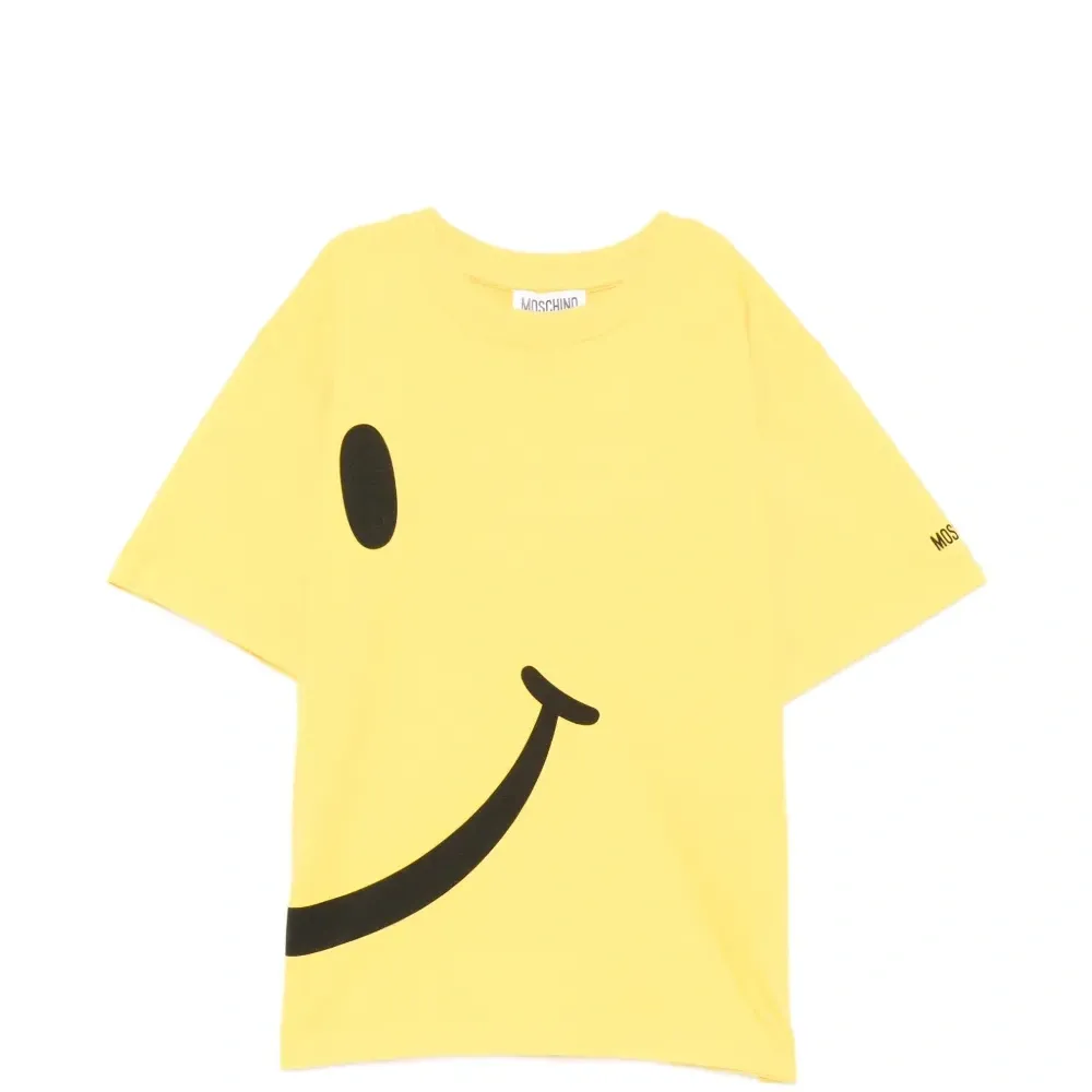 Футболка с принтом "Улыбка"