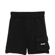 Шорты с вышитым логотипом