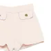 Шорты с карманами с клапаном и пуговицами