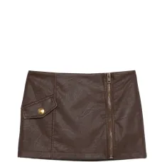 Юбка с карманами на молнии