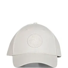 Бейсболка с тисненым логотипом