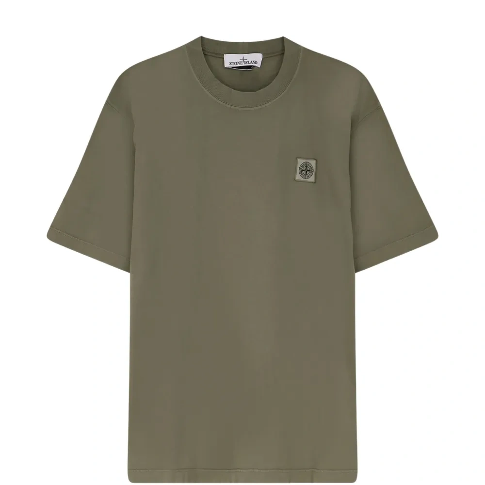 Футболка с нашивкой-логотипом