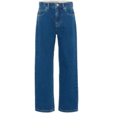 Джинсы с нашивкой-логотипом