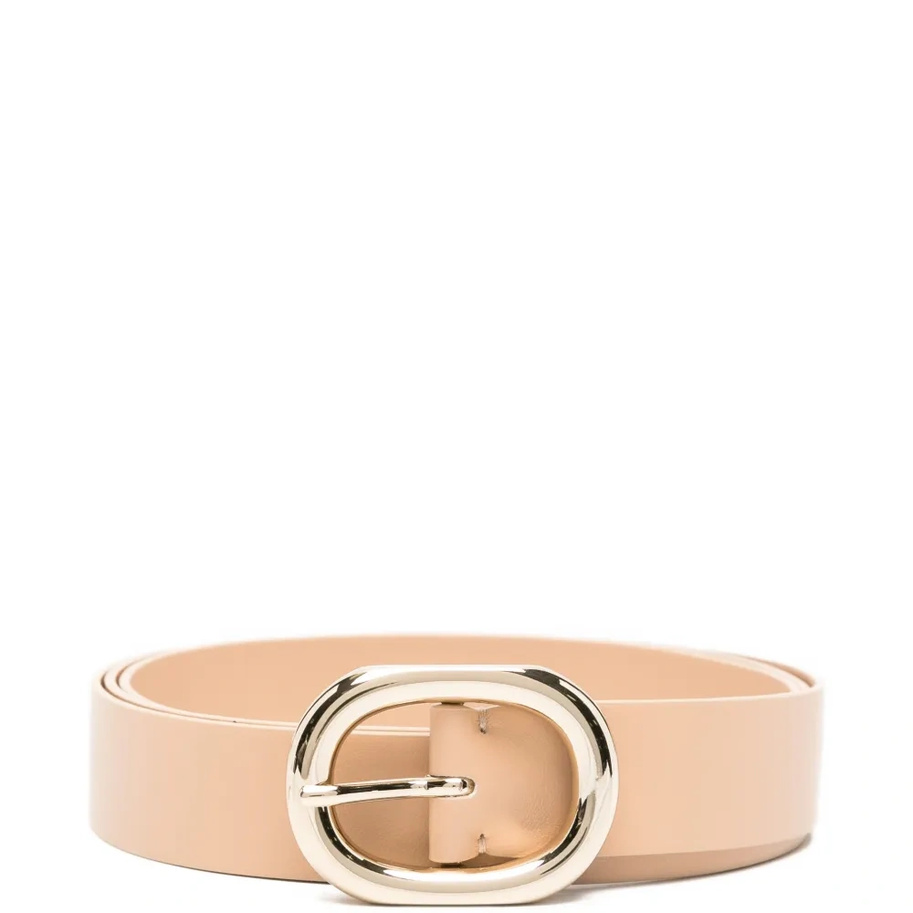 Ремень с овальной пряжкой