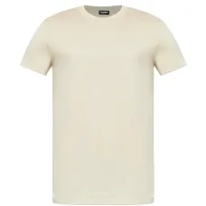 Футболка с круглым вырезом и нашивкой-логотипом