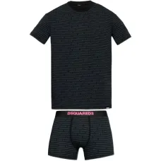 Комплект: футболка и боксёры с логотипом