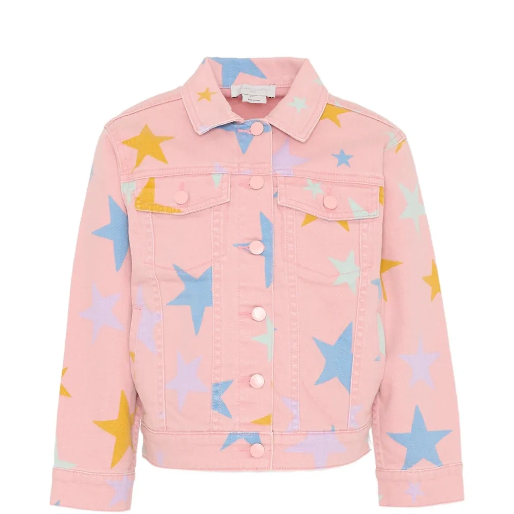 Куртка с принтом в виде звезд
