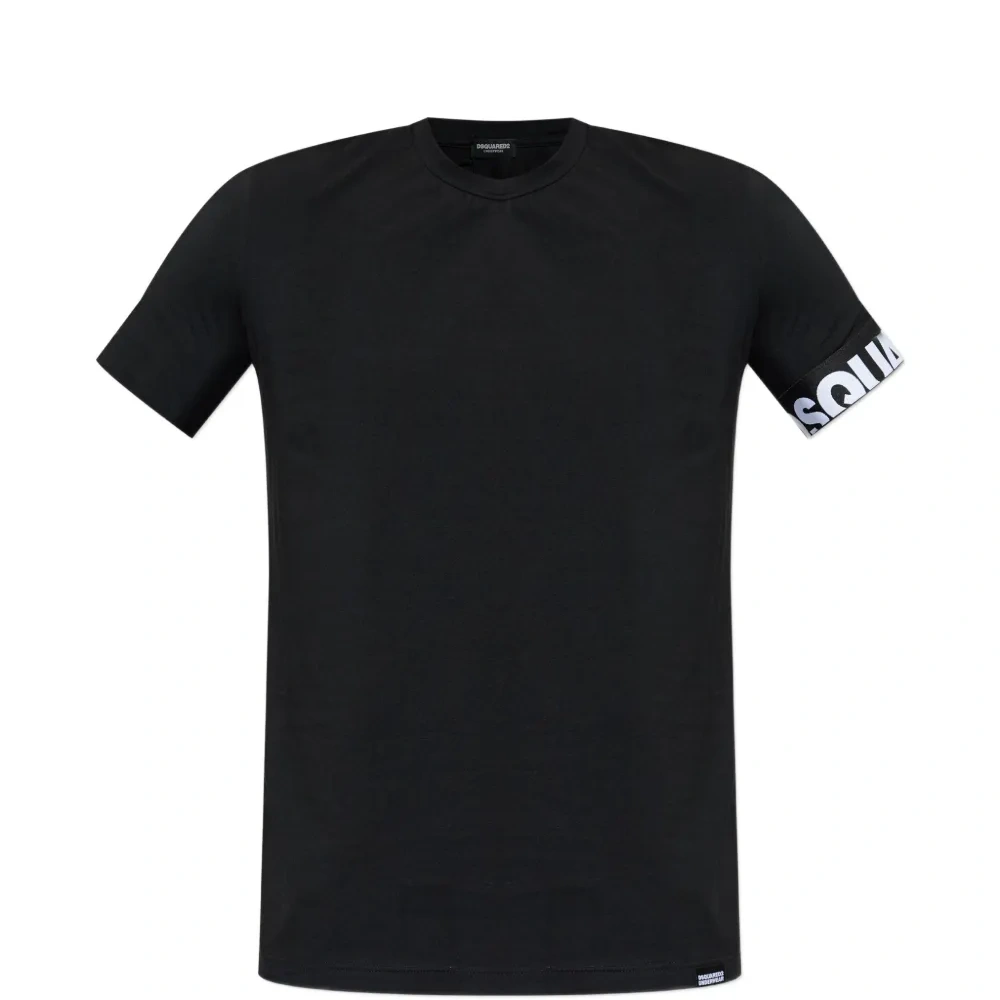 Футболка с отделкой рукавов Футболка с отделкой рукавов