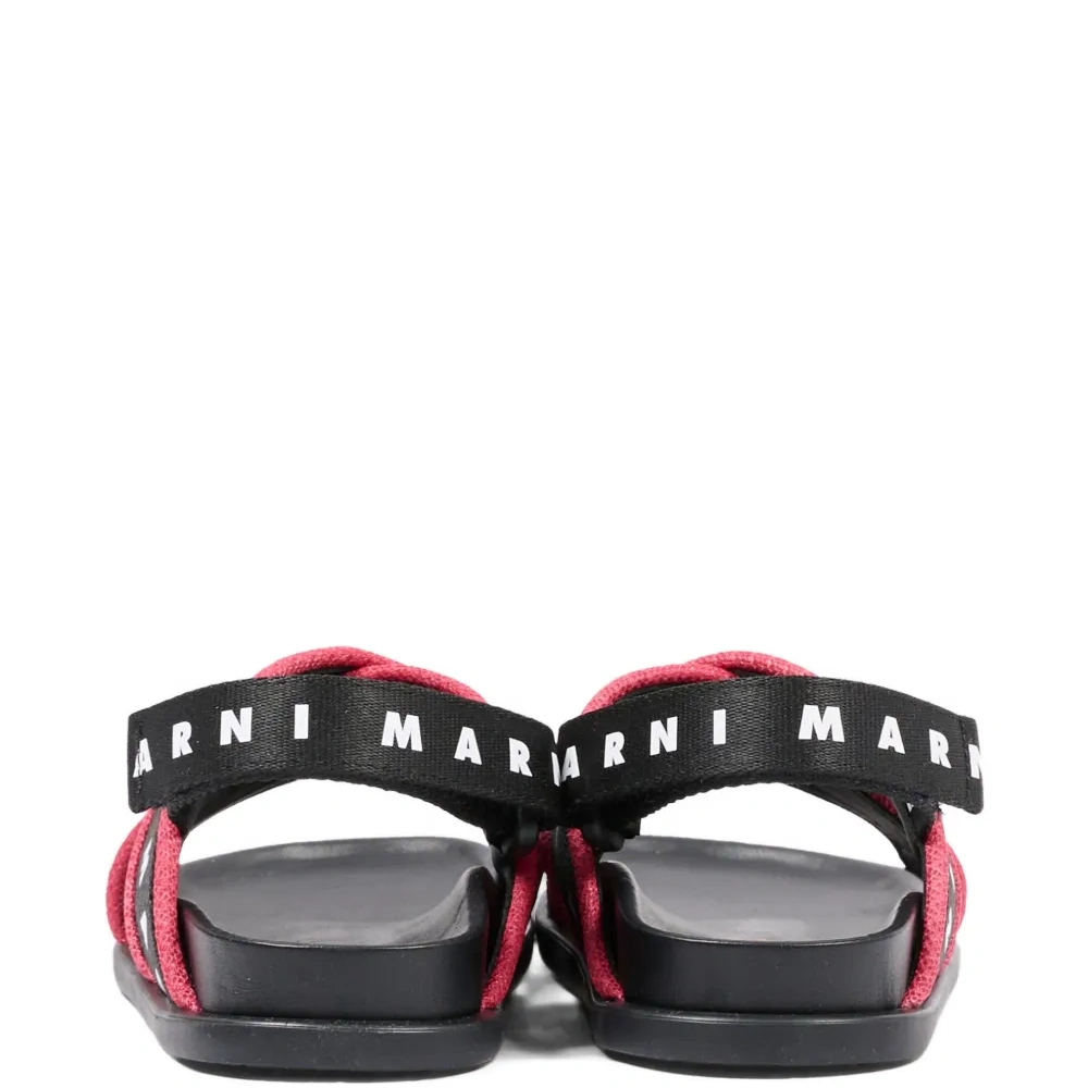 Босоножки с ремешком с логотипом