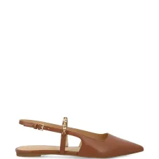 Остроконечные балетки Dina с ремешком на щиколотке Остроконечные балетки Dina с ремешком на щиколотке