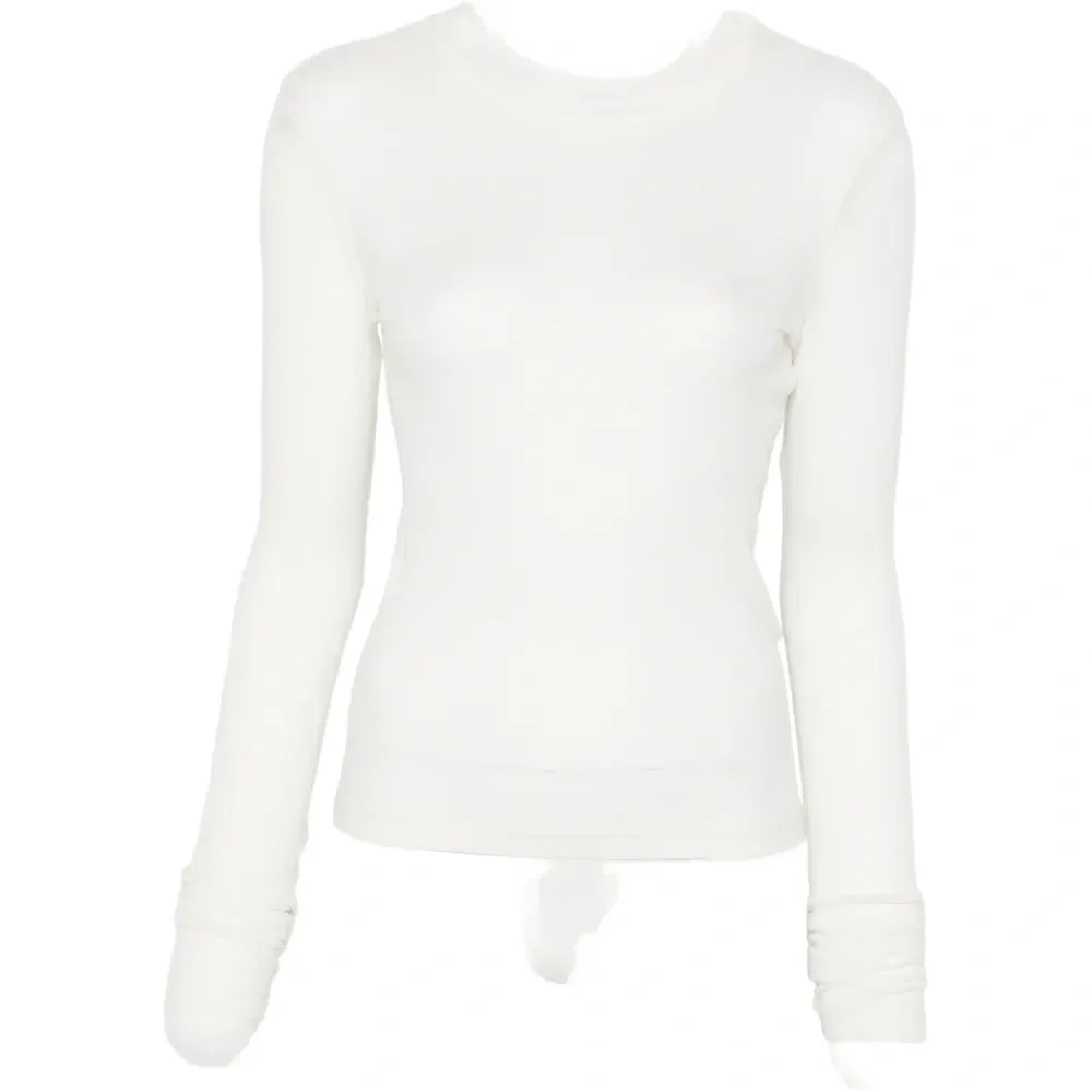 Топ с круглым вырезом