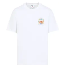 Футболка с цветочным принтом