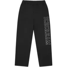 Брюки с логотипом, украшенным стразами Брюки с логотипом, украшенным стразами