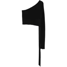 Топ с асимметричным рукавом Топ с асимметричным рукавом