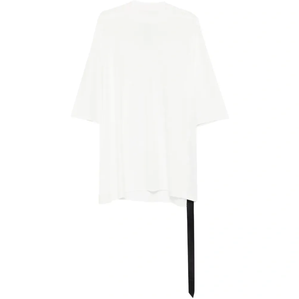 Футболка с круглым вырезом и короткими рукавами