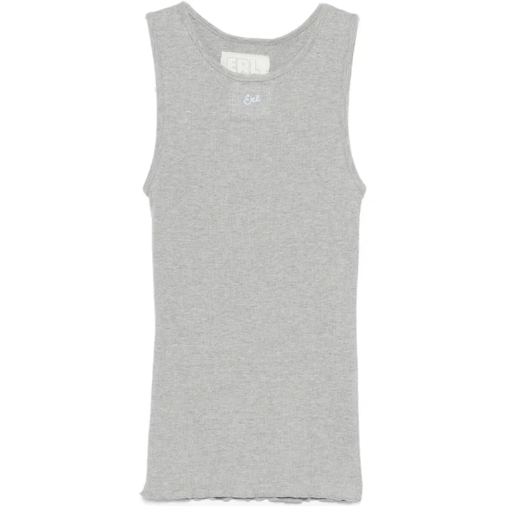 Рифленая майка с логотипом