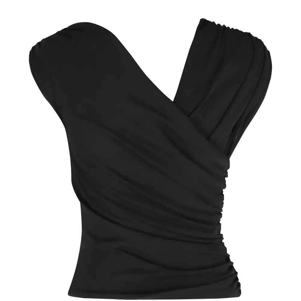 Блузка с драпировкой