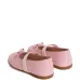 Балетки с ремешком и бантом