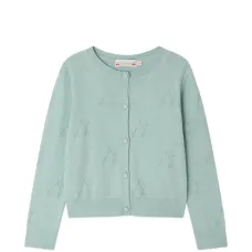 Кардиган с вишнёвым принтом