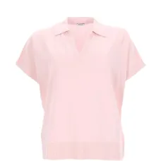 Футболка с воротником-стойкой