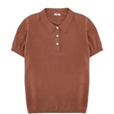 Рубашка поло на пуговицах