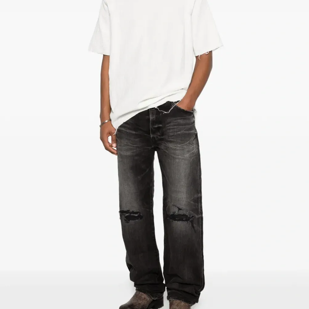 Футболка с необработанным краем