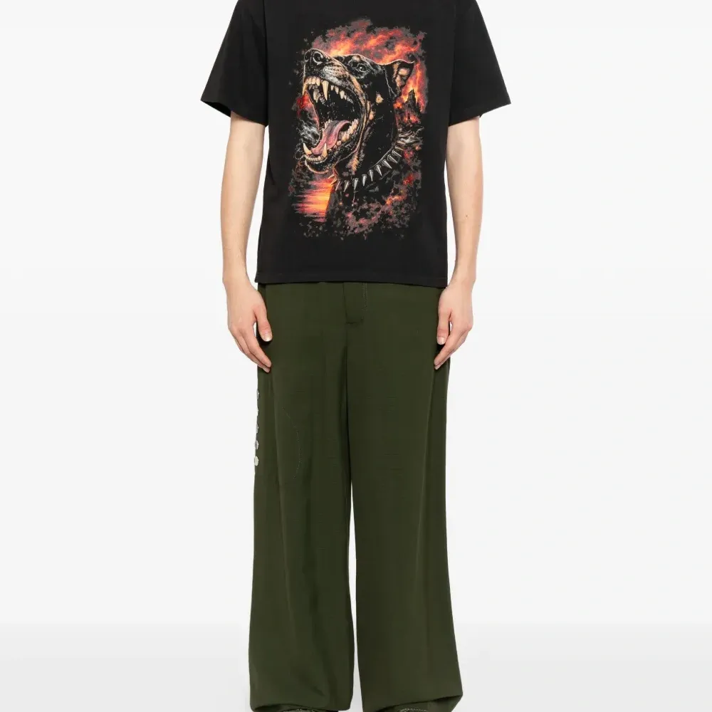 Футболка с принтом собаки