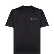 Футболка с принтом и короткими рукавами