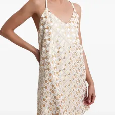 Мини-платье с геометрическим узором Мини-платье с геометрическим узором