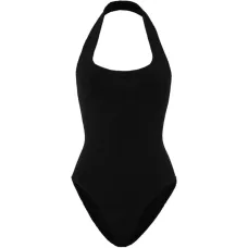 Сandy слитный купальник с круглым вырезом