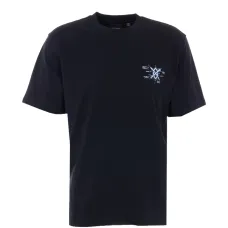 Футболка с принтом и круглым вырезом