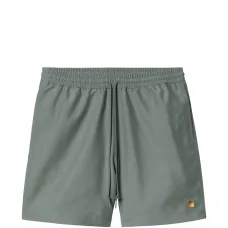 Плавательные шорты Chase с вышитым логотипом и кулиской Плавательные шорты Chase с вышитым логотипом и кулиской