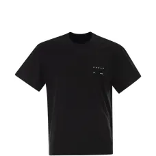 Футболка с круглым вырезом и логотипом