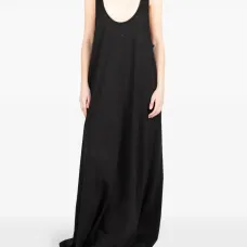 Макси-платье без рукавов
