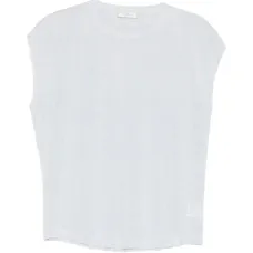 Футболка с вырезом-лодочкой