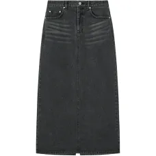 Макси-юбка с задними карманами