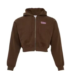 Худи на молнии с логотипом