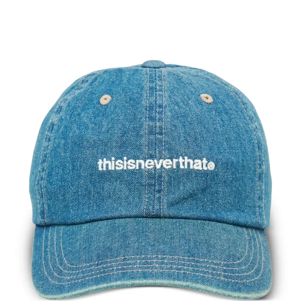 Джинсовая кепка с логотипом