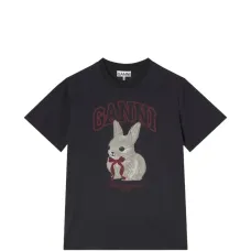 Футболка с принтом кролика
