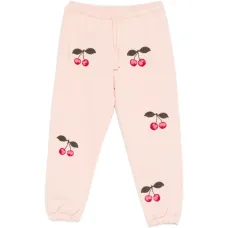 Брюки с вышивкой вишен Брюки с вышивкой вишен